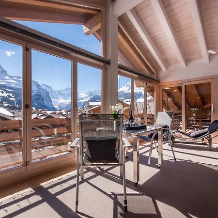 Chalet Schneehoren Penthouse Венген Екстериор снимка