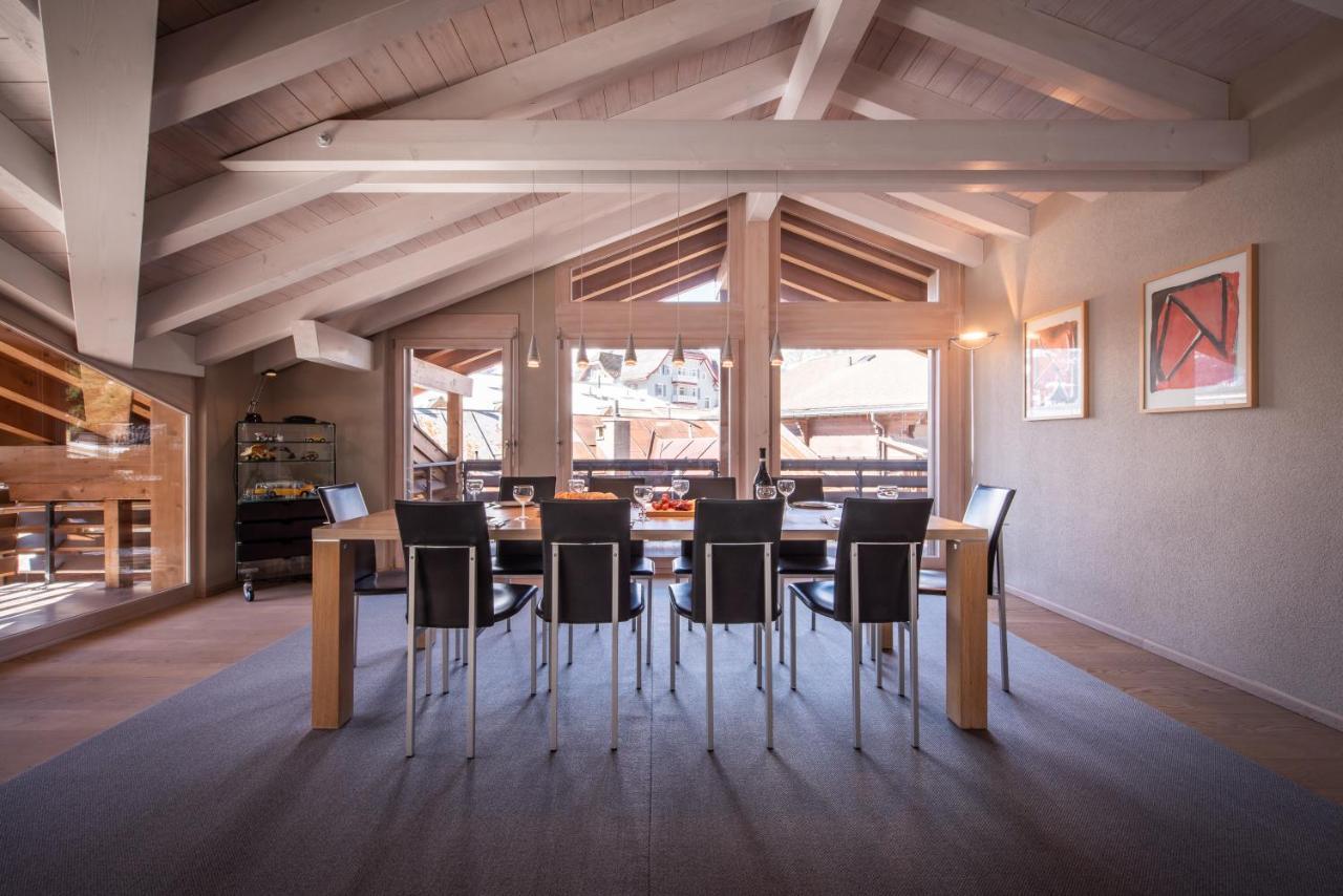 Chalet Schneehoren Penthouse Венген Екстериор снимка