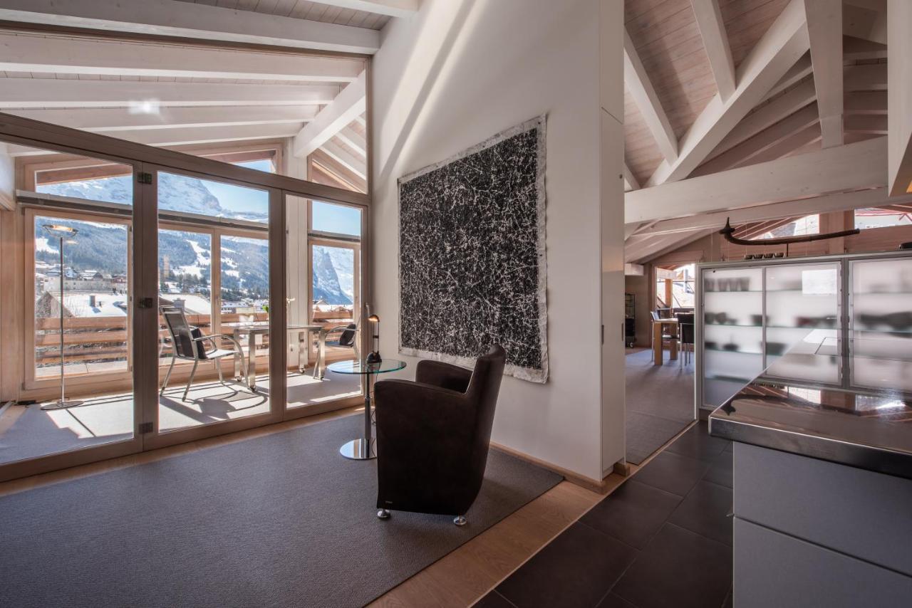 Chalet Schneehoren Penthouse Венген Екстериор снимка