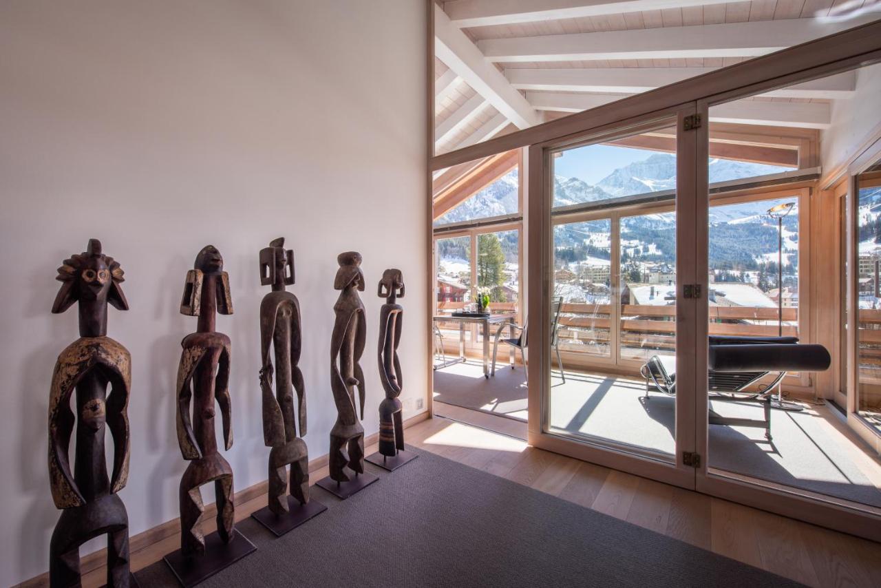 Chalet Schneehoren Penthouse Венген Екстериор снимка