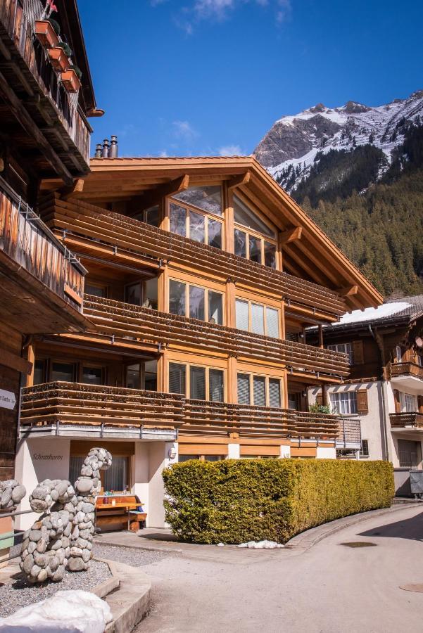 Chalet Schneehoren Penthouse Венген Екстериор снимка