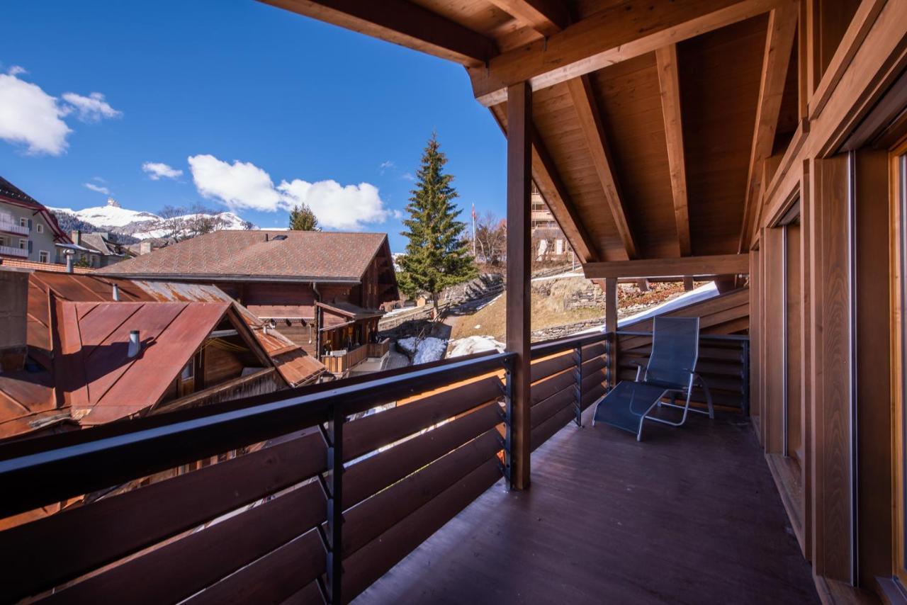 Chalet Schneehoren Penthouse Венген Екстериор снимка